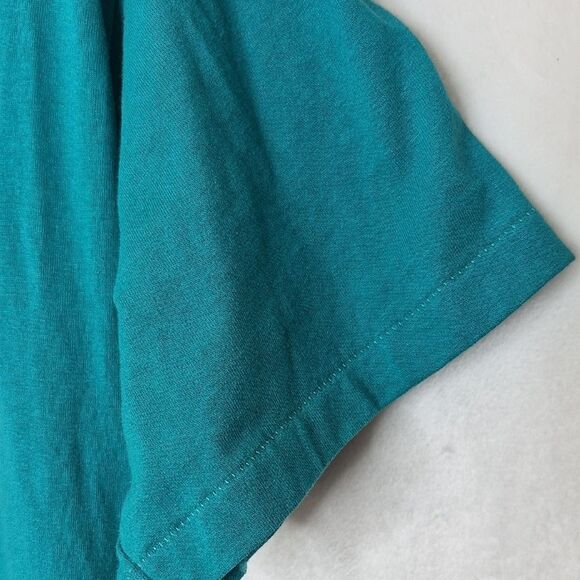 Vintage Puerto Rico Graphic Teal T-Shirt Size Large - Picture 5 of 9